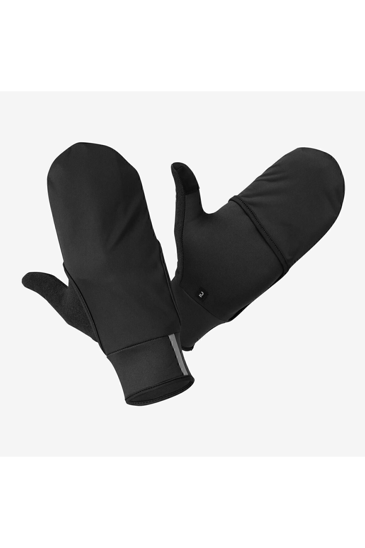 Decathlon Kalenji Koşu Eldiveni - Siyah - Evolutiv