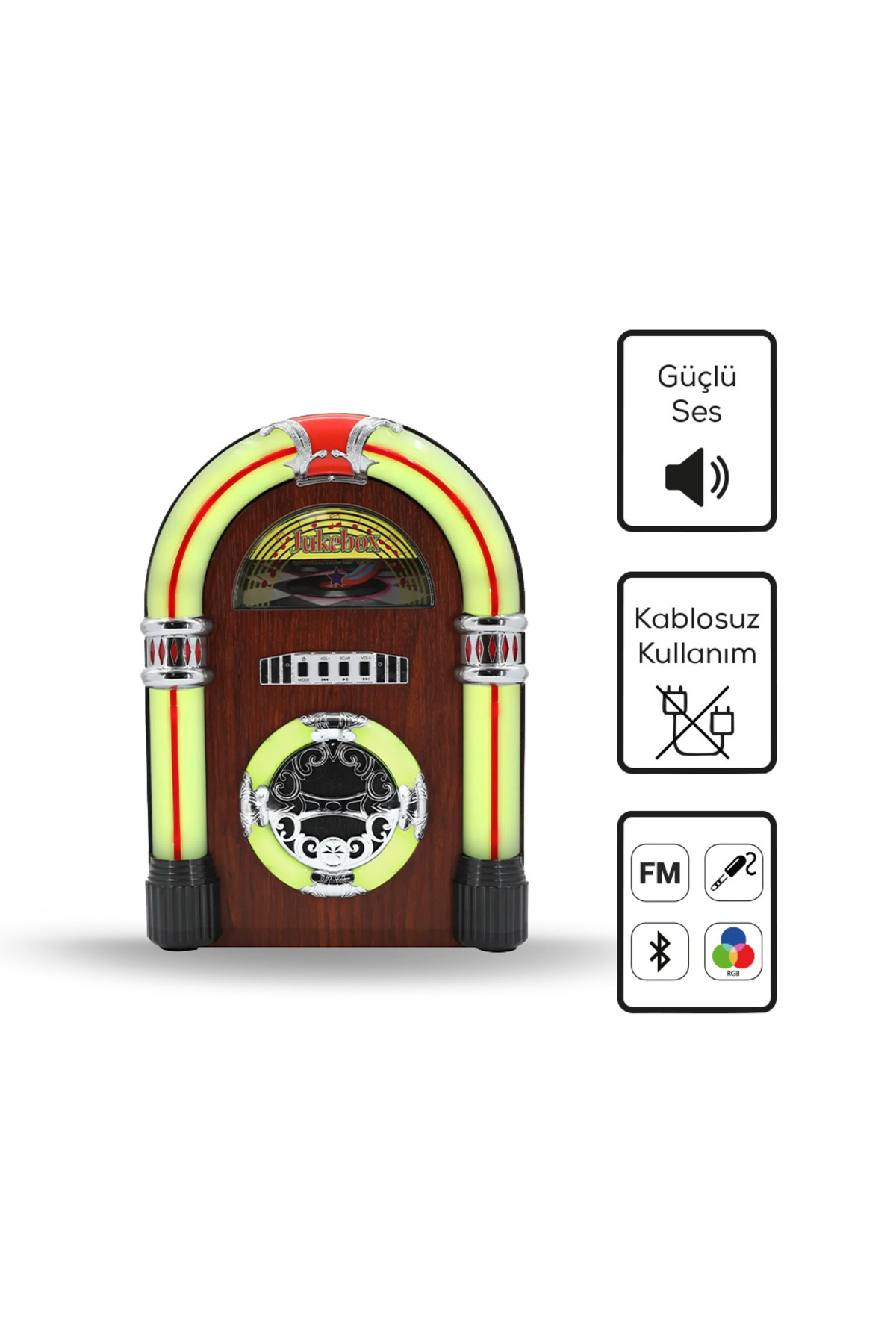 超レア!DABOxJBL on tour portable music box Bood JB-70 JUKE BOX MÜZİK KUTUSU - Fiyatı, Yorumları