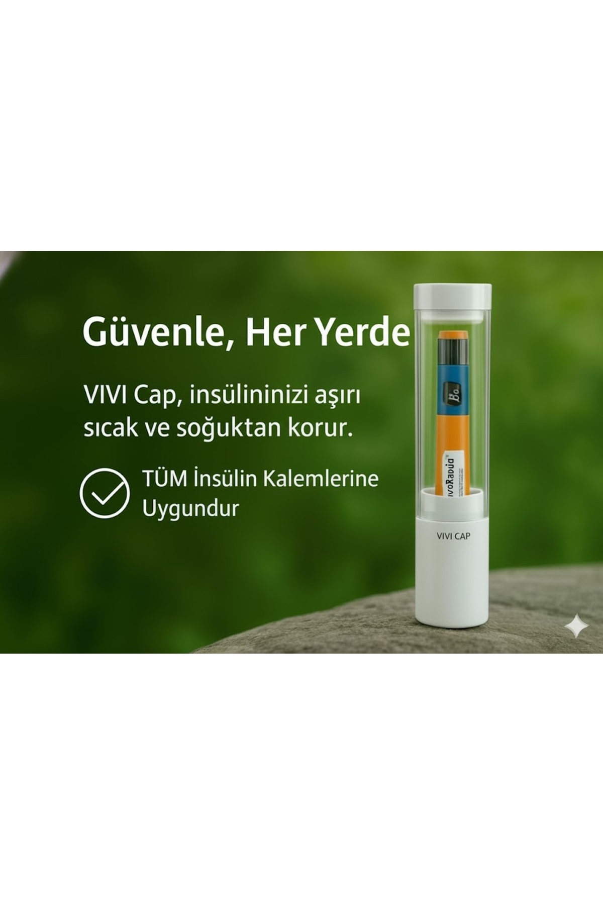 Dolfin Insülin Saklama Kutusu My Vivi Cap 1