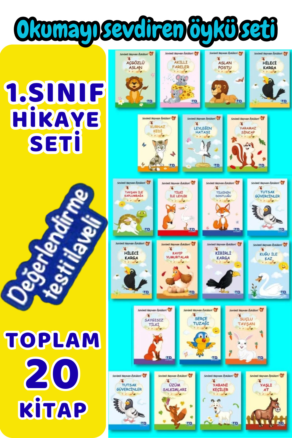 GÖNÜL YAYINCILIK 1. Ve 2. Sınıf Eğitici - Tavsiyeli Masallar 20 Hikaye Setim a5 Boy Resimli fotoğrafı 2 (önizleme)