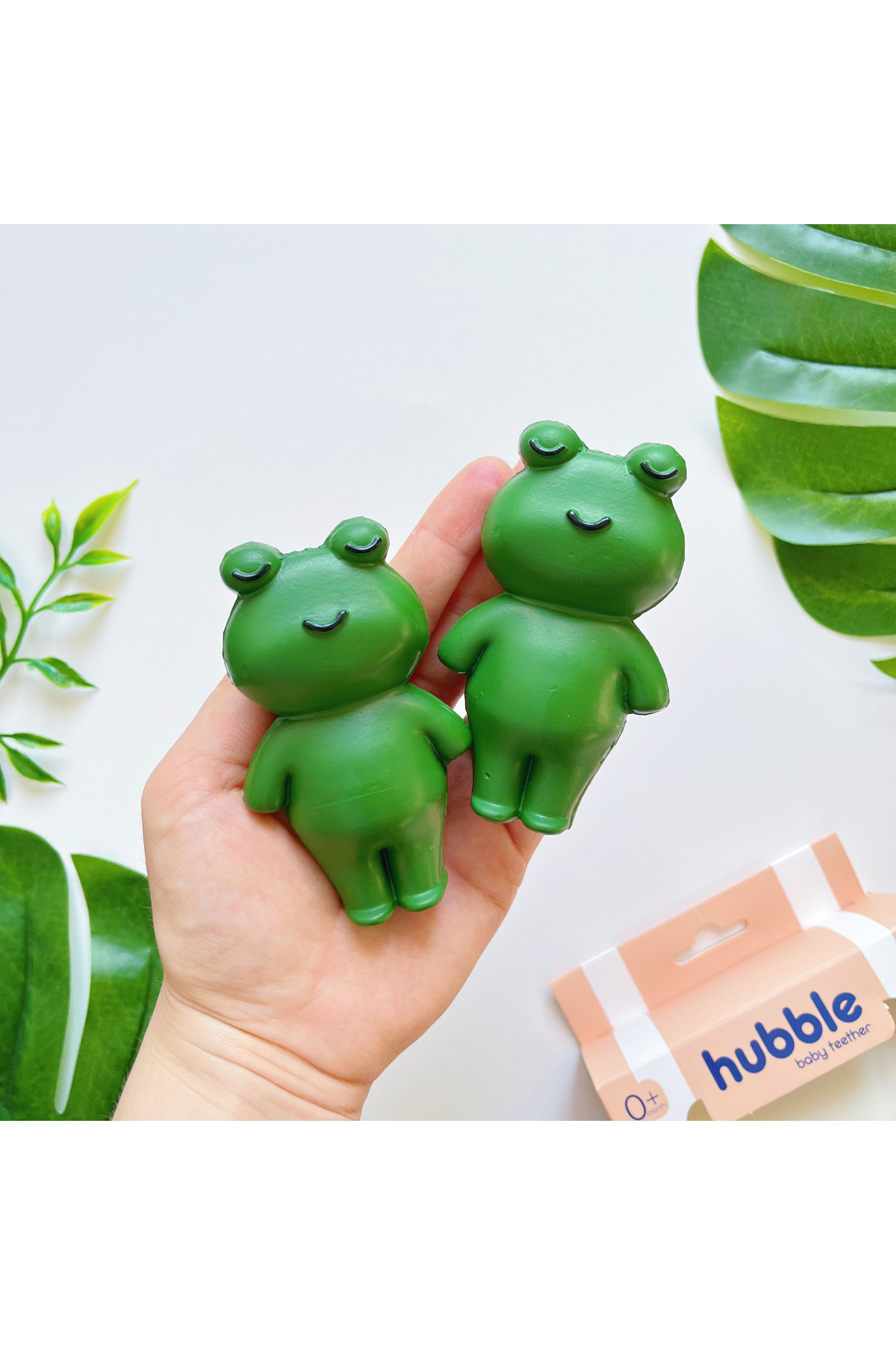 Hubble Bebek Diş Kaşıyıcı Ve Oyuncak - Kurbağa Şekilli Dişlik (%100 DOĞAL KAUÇUK) fotoğrafı 5 (önizleme)