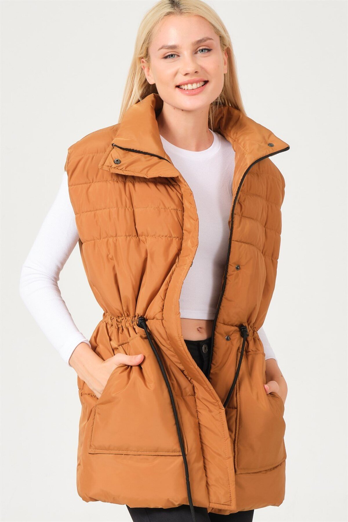 دوبری Z6747 جلیقه-قهوه‌ای