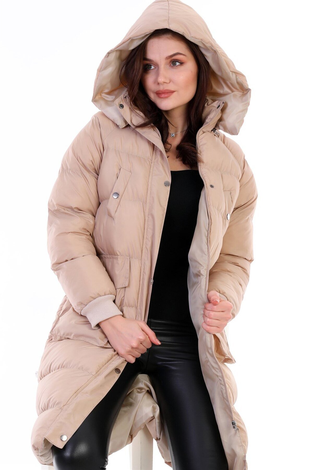 دوبری ژاکت Z6736 - بژ