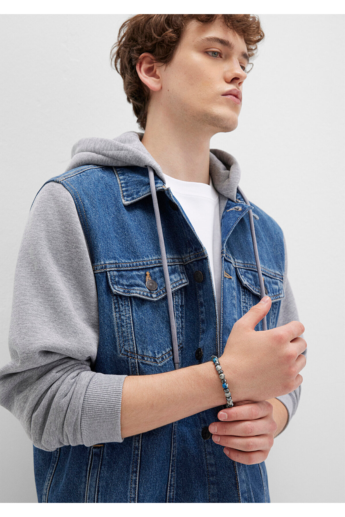 دستبند نقره مردانه Mavi 846456152