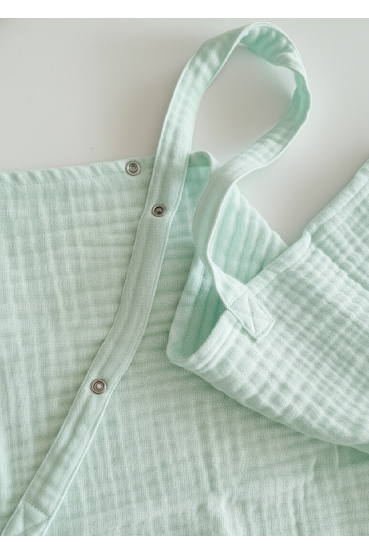 Joyous Mom Kids 4 Katlı Müslin Bebek Emzirme Örtüsü Önlüğü Iç Göstermez Bebek Emzirme Önlüğü Anne Emzirme Örtüsü fotoğrafı 2 (önizleme)