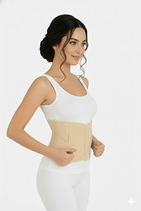 SEMULİFE Doğum Sonrası Korse Balenli Toparlayıcı incelmeye Yardımcı Korse