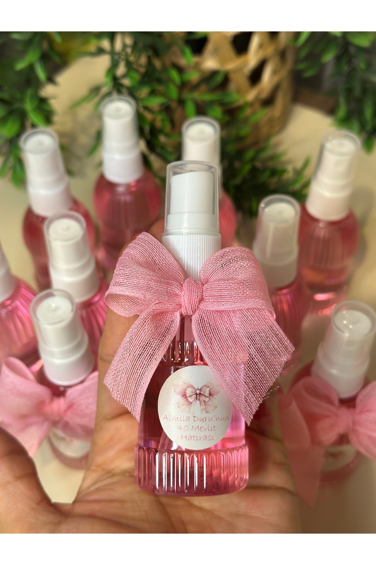 MUM Hediyelik , bebek, doğum günü, mevlüt fısfıs kolonya hediyeliği 10 adet fotoğrafı 5 (önizleme)