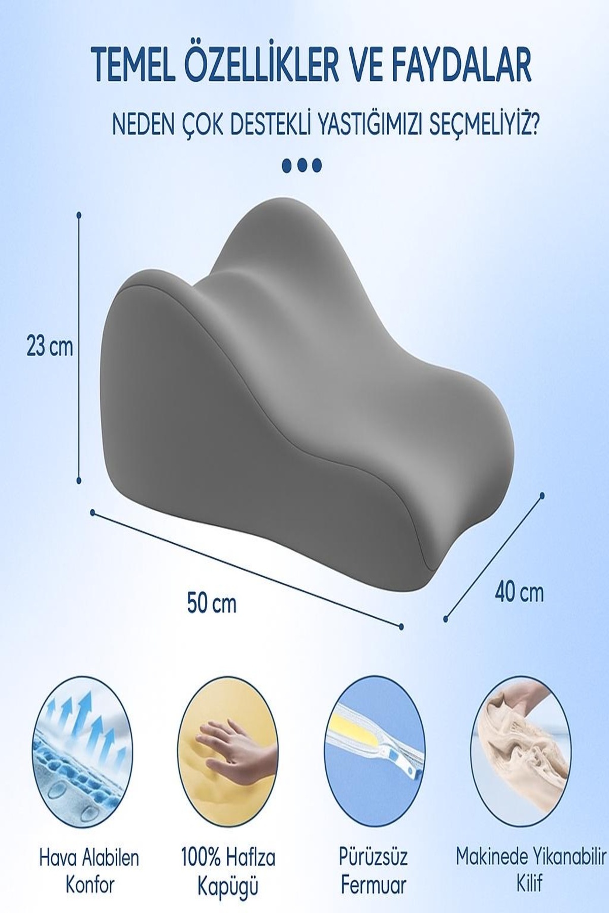 NO BRAND VISCORA Gebelik Destek Yastığı -Yakınlık İçin Ergonomik -Çiftler İçin Doğurganlık Destek Yastığı fotoğrafı 6 (önizleme)