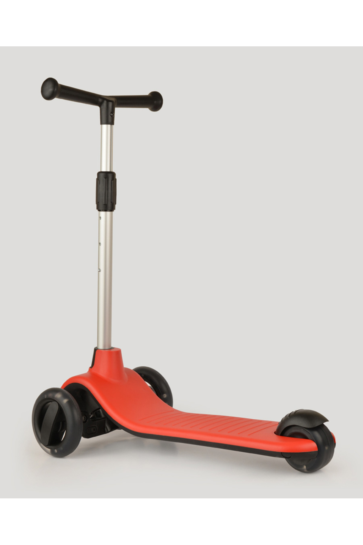 let's be child Let's Ride Işıklı ve 3 Tekerlekli Kırmızı Çocuk Scooter fotoğrafı 4 (önizleme)