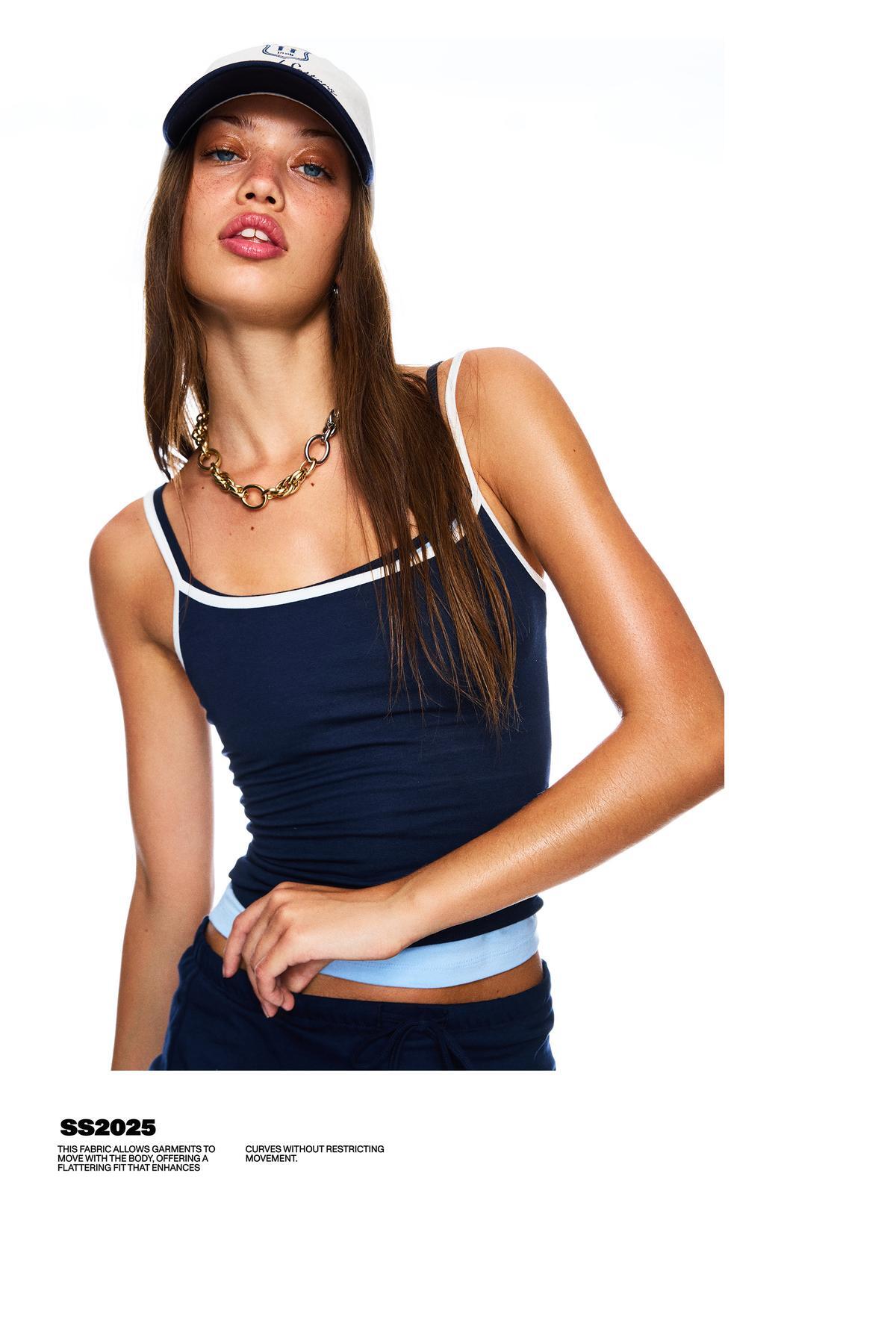 Bershka  Askılı bluz - Görsel 5