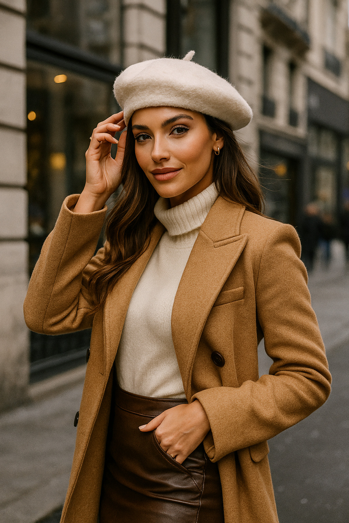 Adorisse Ekru Fransız Keçe Ressam Bere BERE1101 görsel 4
