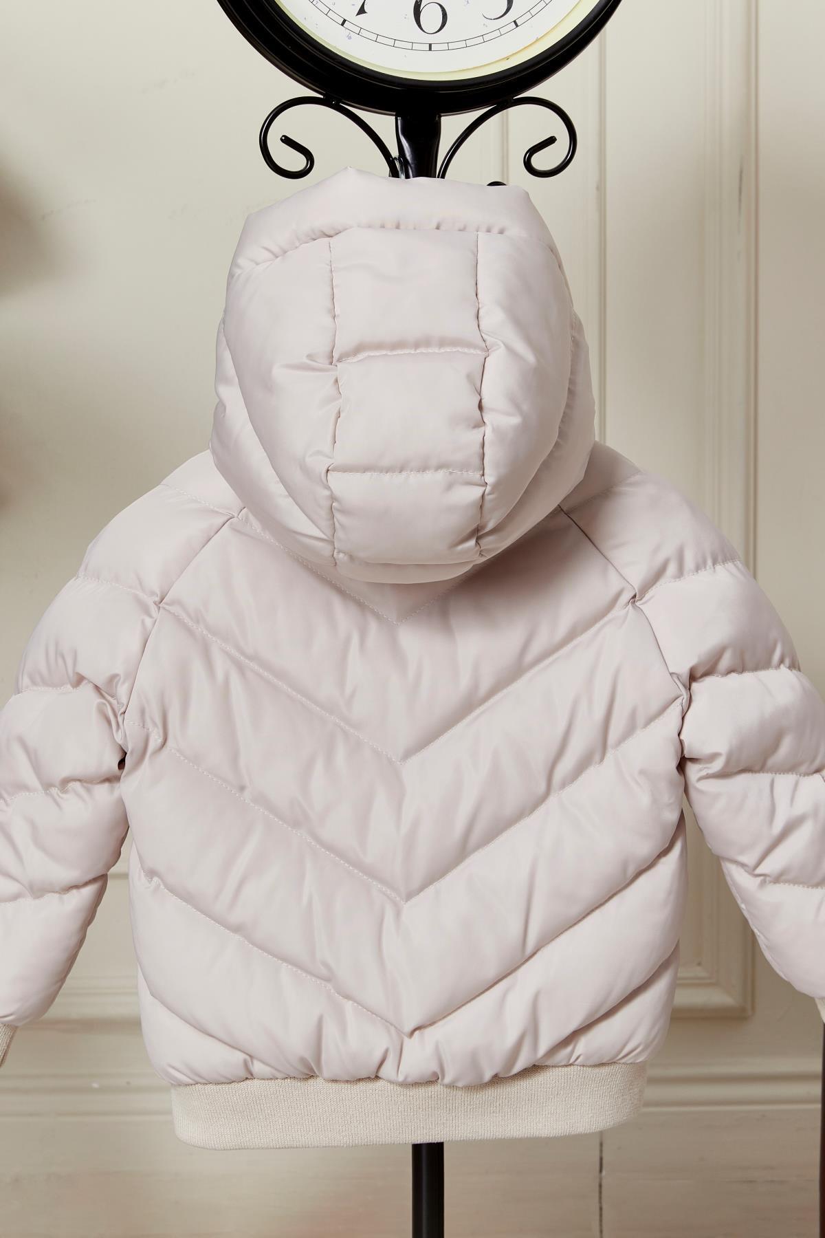 Benittokids Erkek Bebek Kapüşonlu Kışlık Mont 51332 fotoğrafı 3 (önizleme)