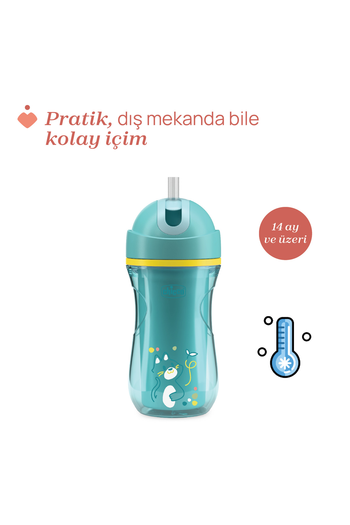 Chicco SPOR BARDAK PİPETLİ 14 AY ERKEK fotoğrafı 3 (önizleme)