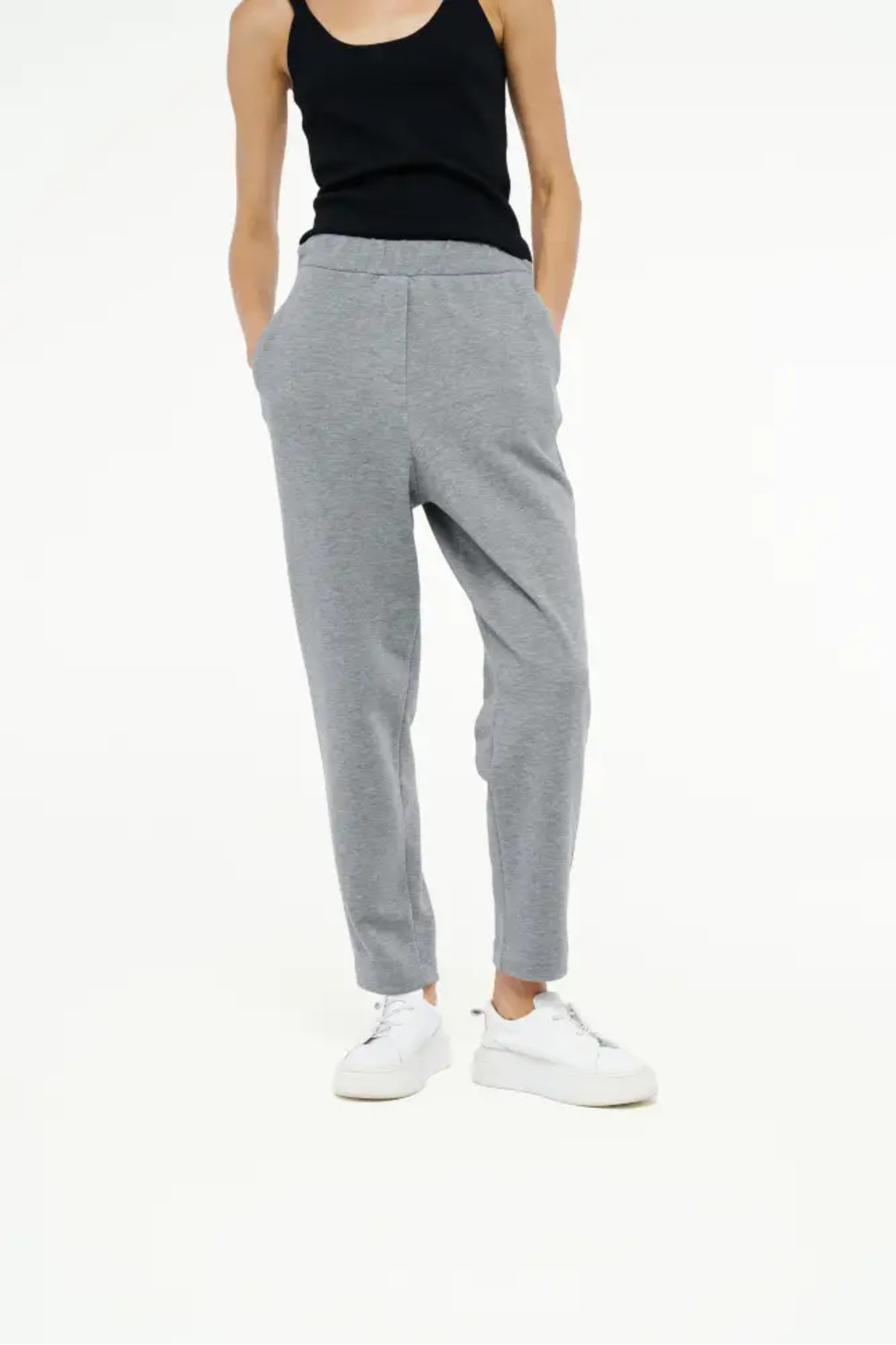 BİZE Üç İplik Pantolon - Gri