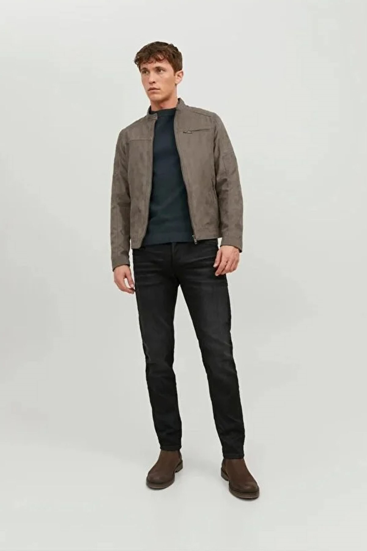 ژاکت اسپورت مردانه میکس آستین بلند | جک اند جونز Jack & Jones TYC8E24D8BEC29613B0044200 - تصویر 2