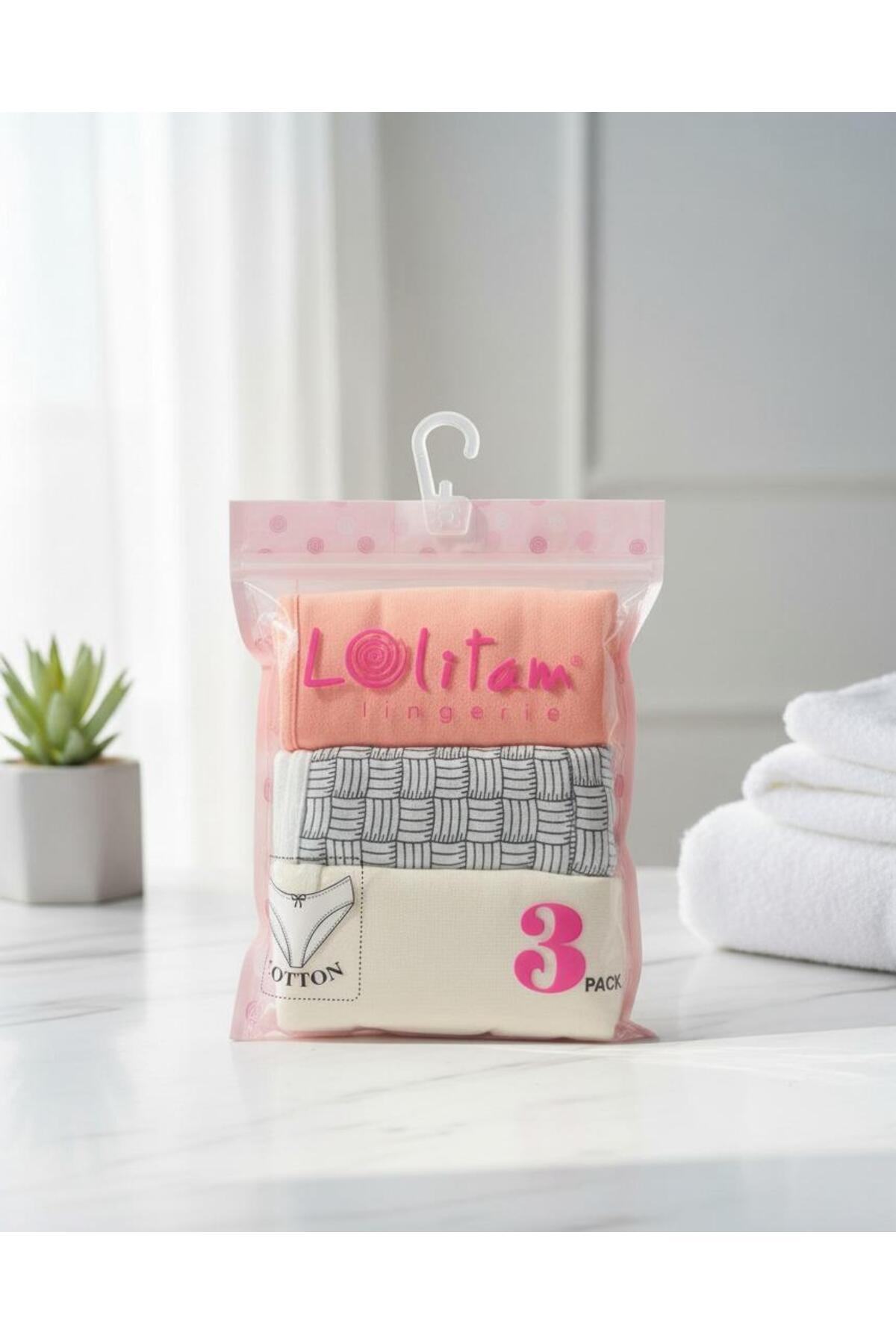 Entolya Kadın Slip Külot Pamuklu Günlük Kullanıma Uygun 3 Lü Paket