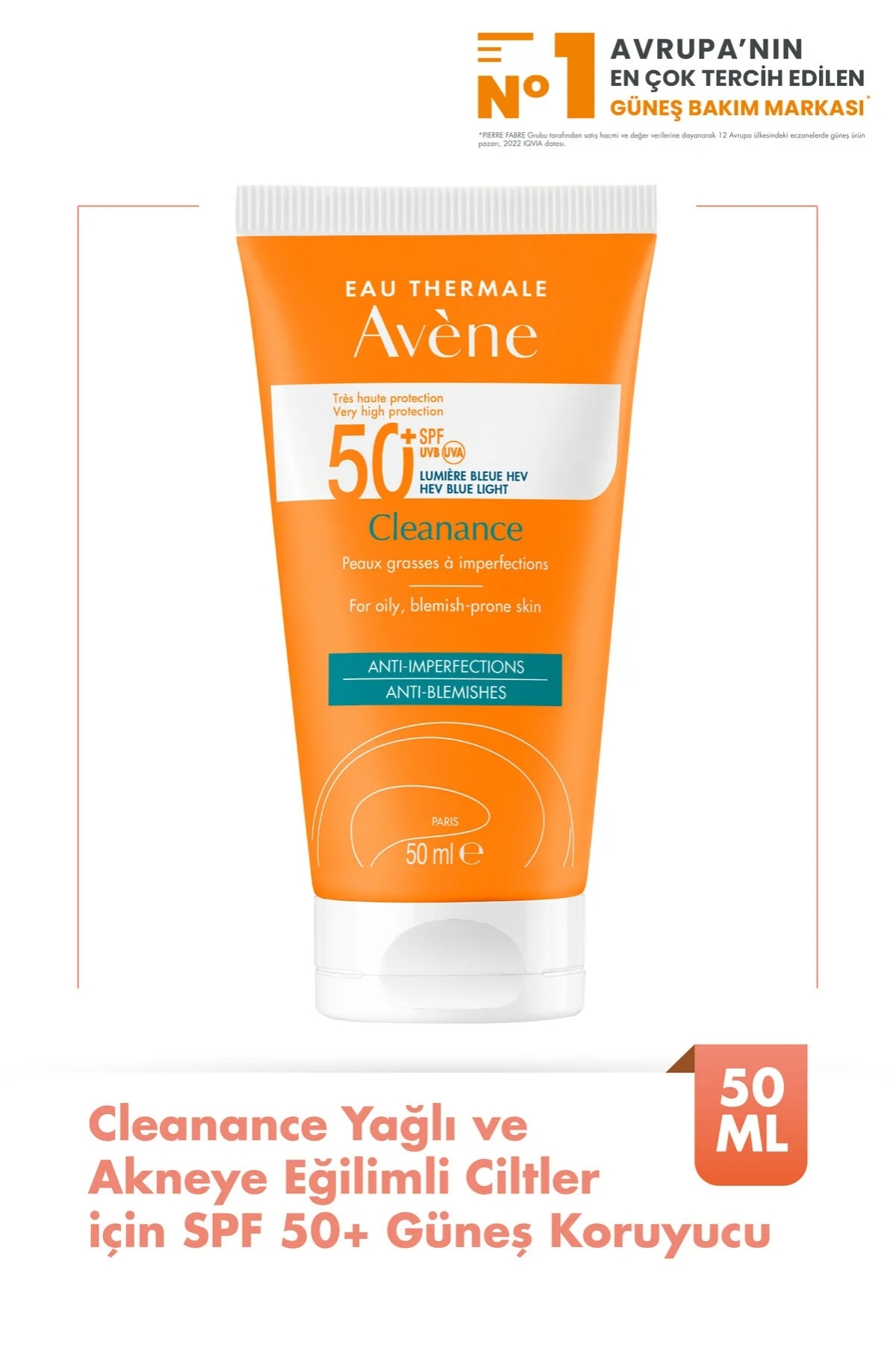 Güneş & Güneş Sonrası Bakım Seti (Cleanance Spf 50+ 50 ML + After Sun Losyon 200 ML) — PFBPKT127 — تصویر 2 از 5