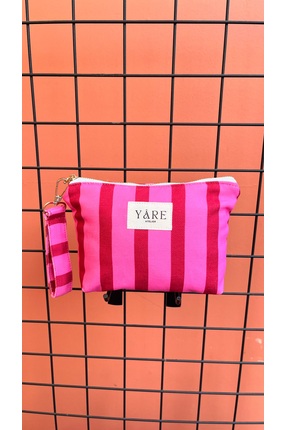 Yare Atelier Çanta İçi Düzenleyici Mini Çanta, Makyaj Taşıma Çantası, Fermuar...