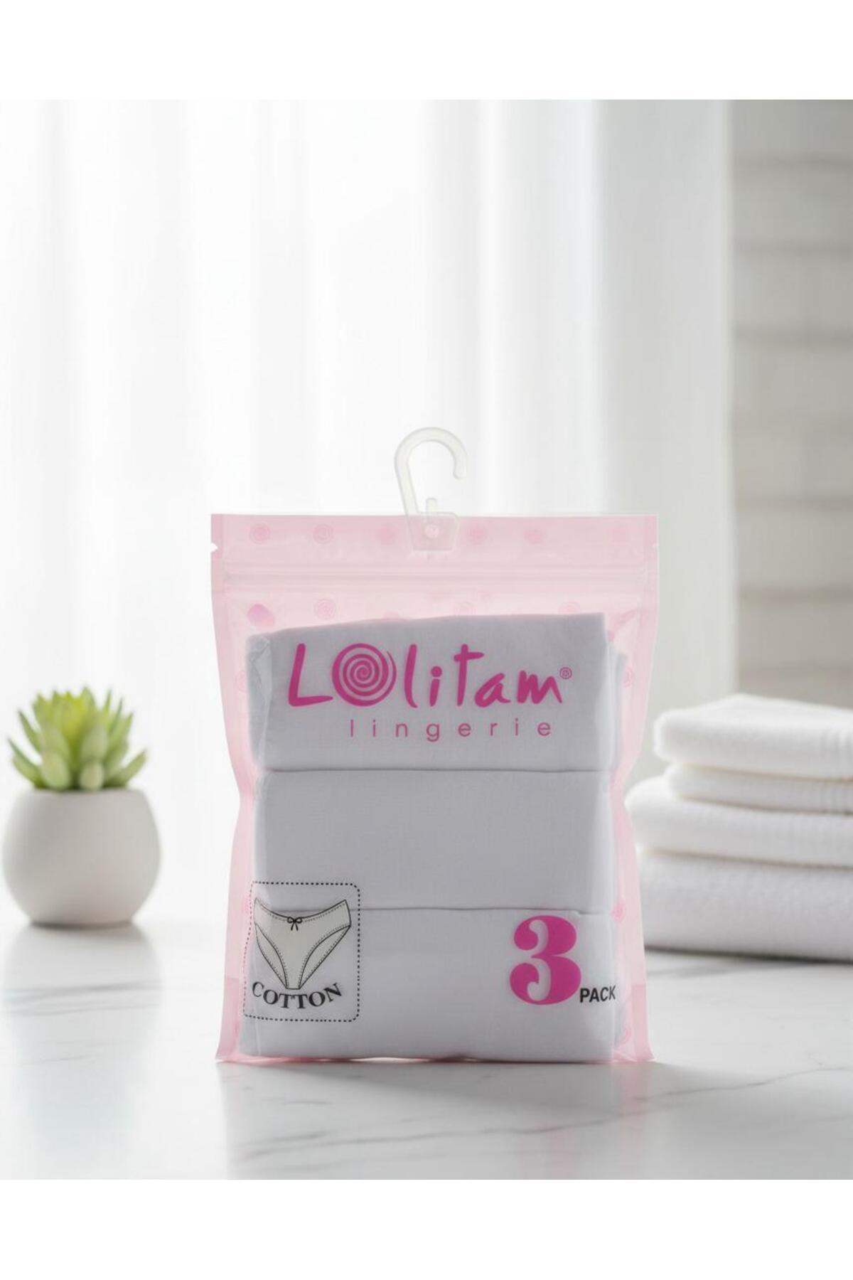 Entolya 3'lü Rahat Pamuklu Slip Külot Seti - Gün Boyu Konfor