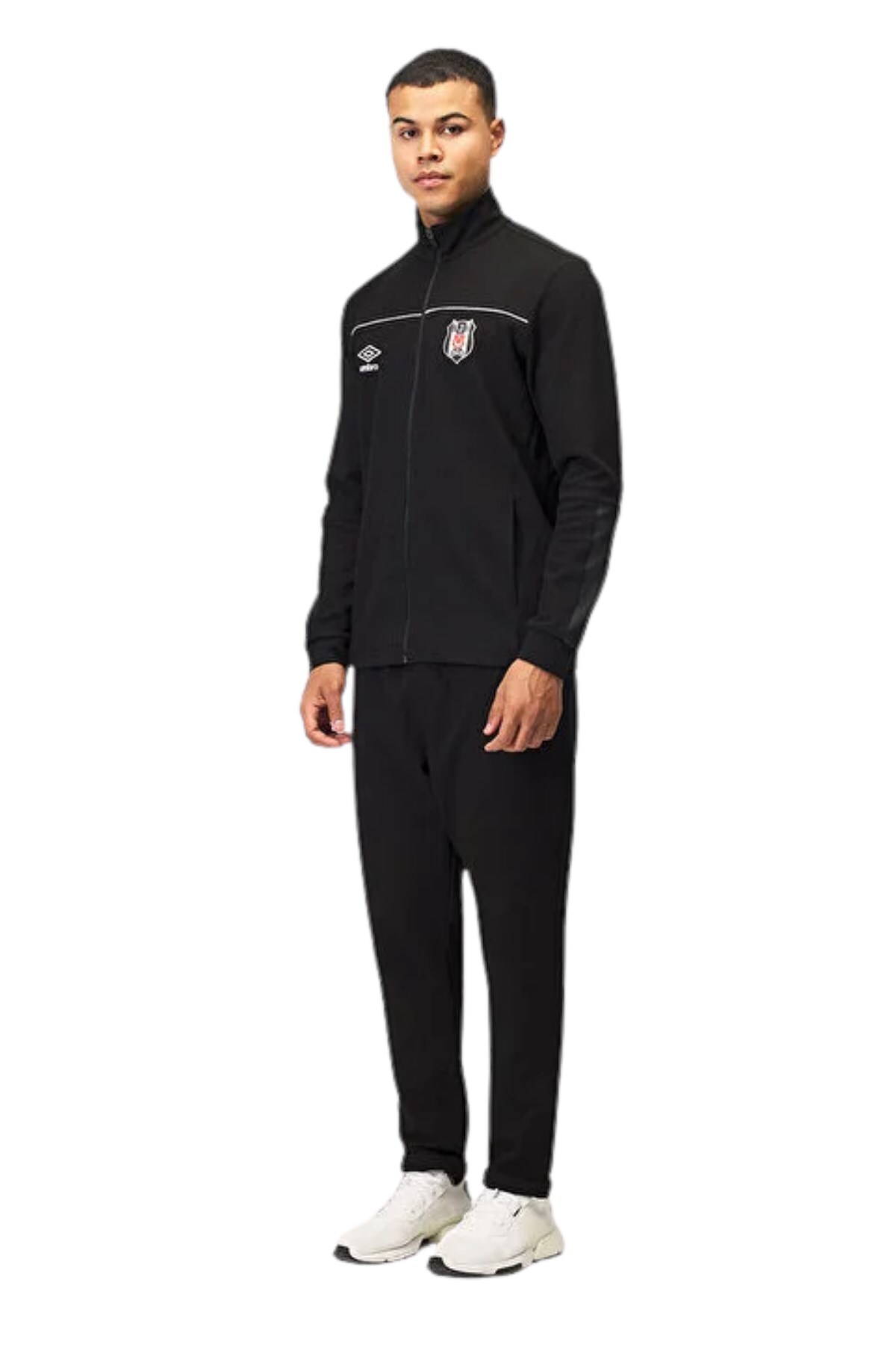 Beşiktaş Orijinal Lisanslı Fermuarlı Siyah Sweatshirt 25/26 Sezon görsel 5