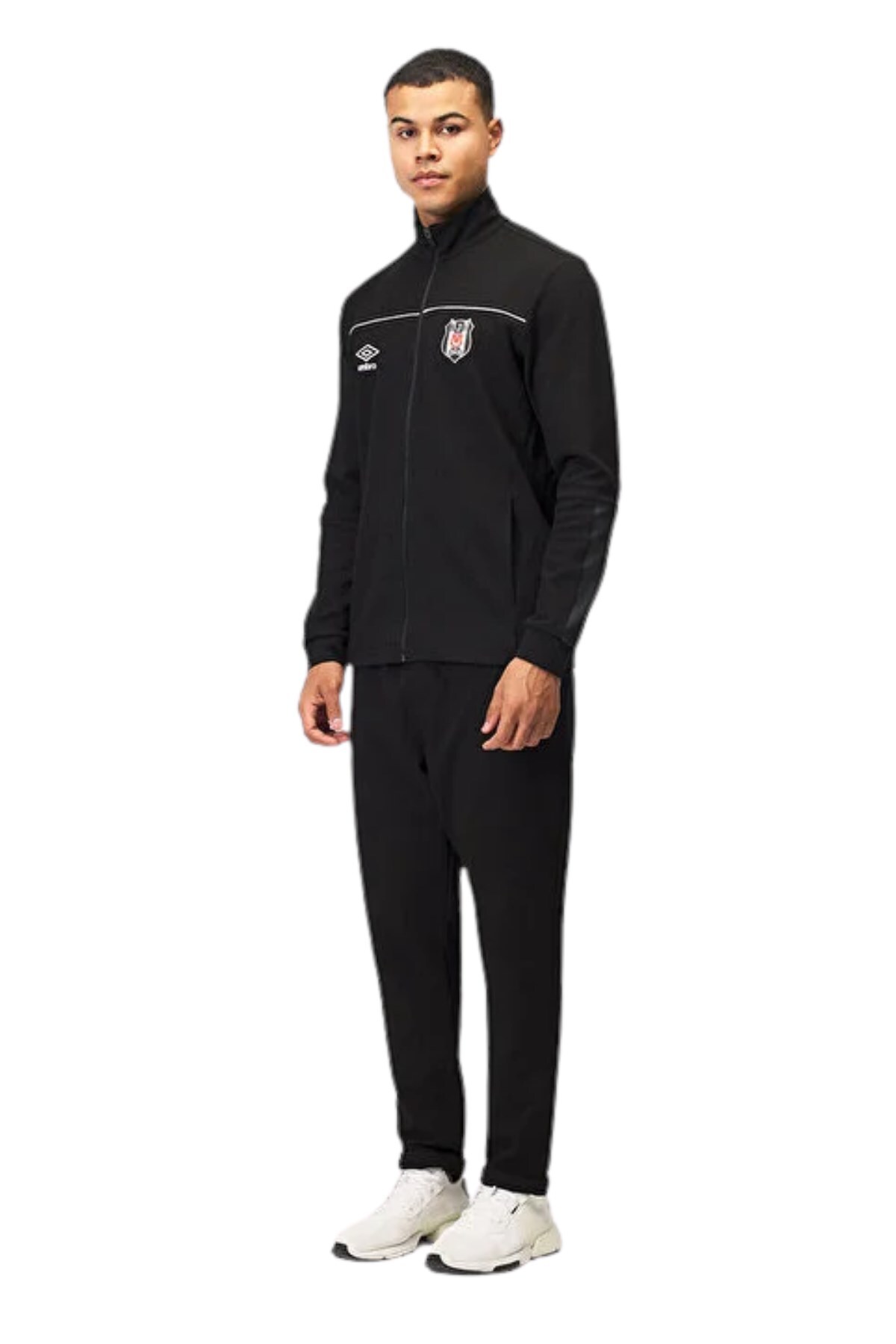 Beşiktaş Orijinal Lisanslı Fermuarlı Siyah Sweatshirt 25/26 Sezon görsel 4