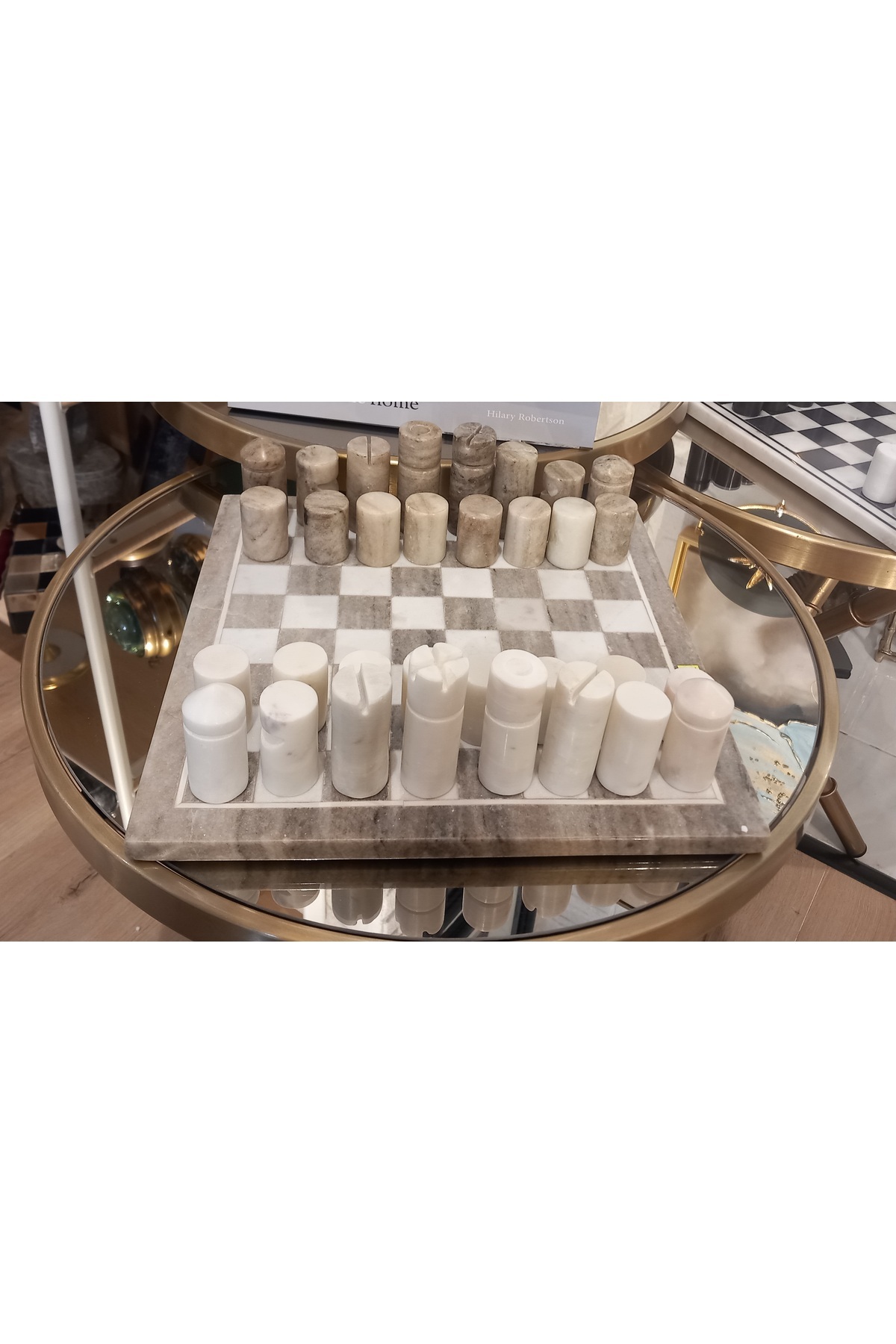 zepce design Mermer Satranç Takımı