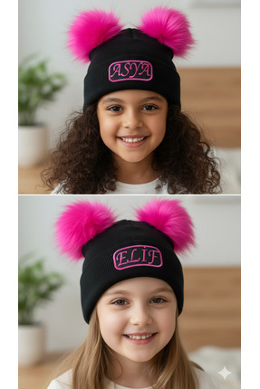 Candy İsimli ve ponponlu bere