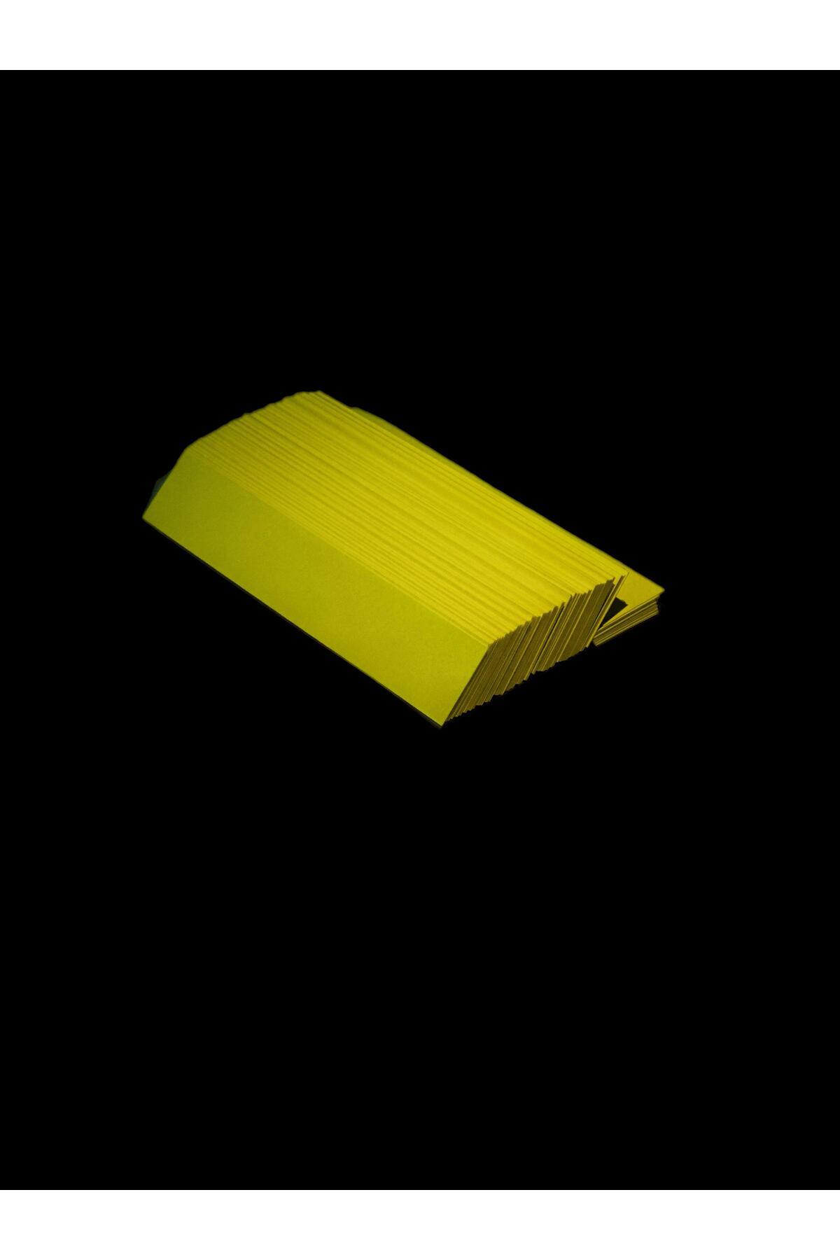 Orbak Kağıt Sarı Parfüm Koku Test Kağıdı (1000'Li PAKET)