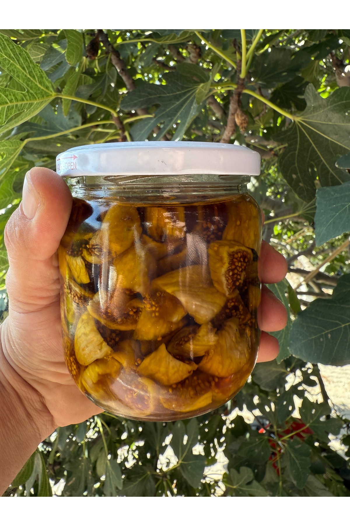 Kacar Yerli Ürünleri Zeytinyağlı incir kürü 450 gr