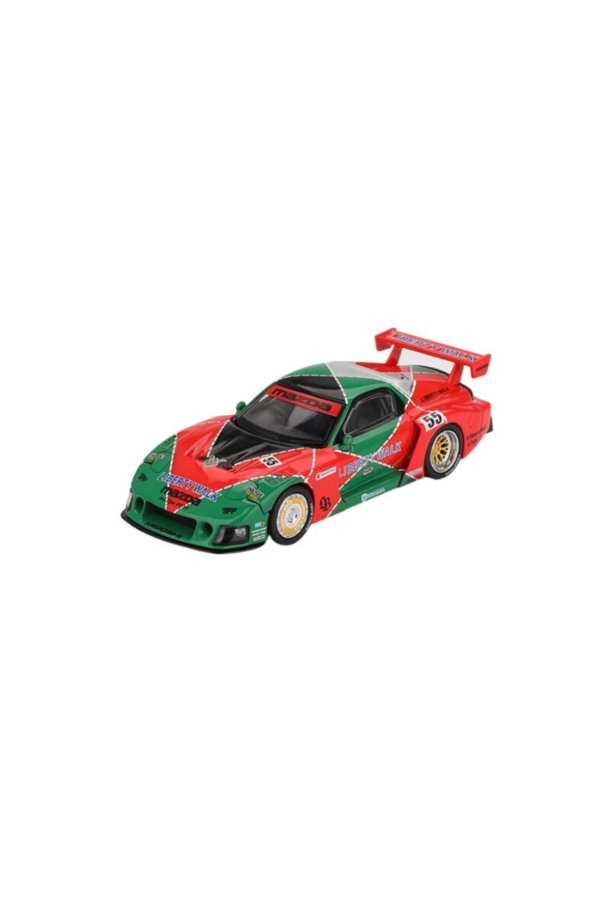 mini gt Mazda Rx7 (Fd3s) Lb-Super Silhouette 787b Tas 2024 1:64 ...