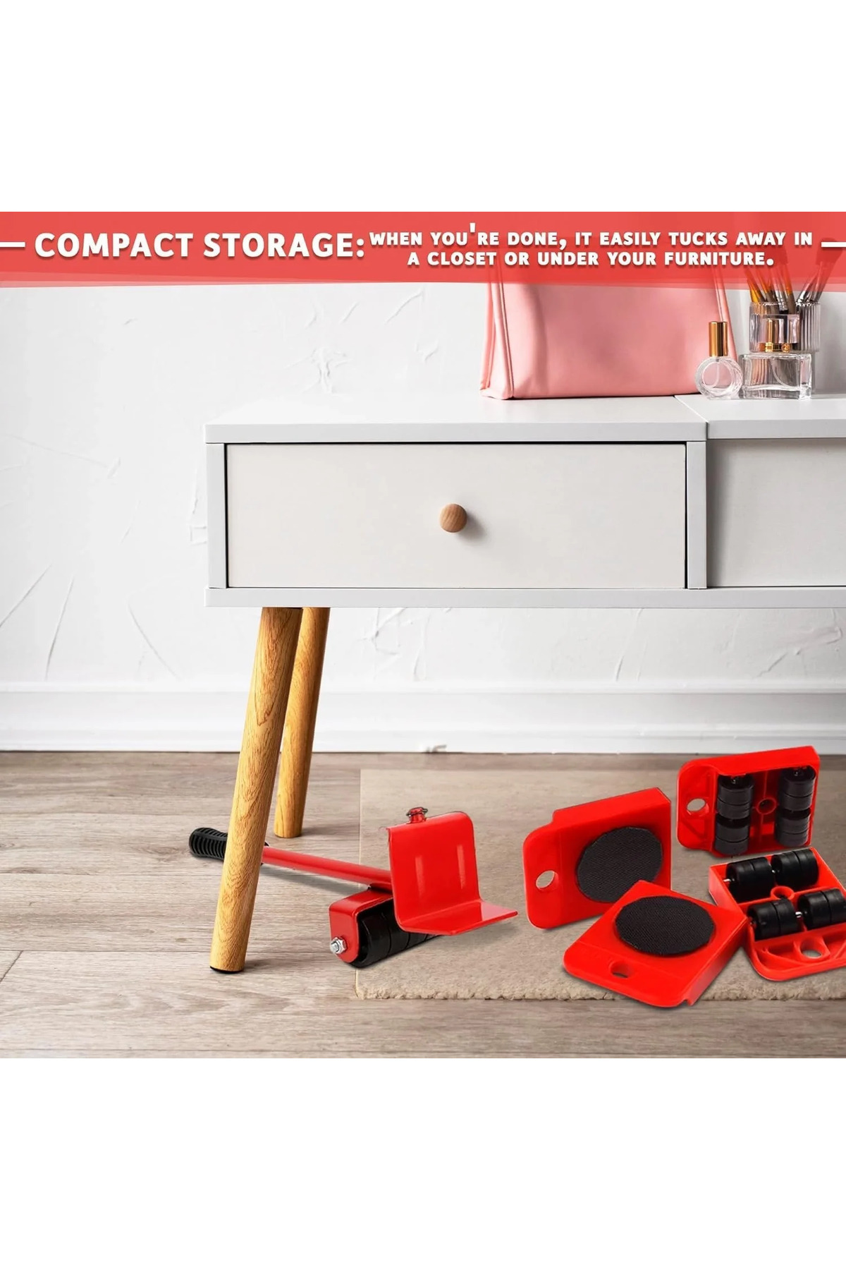 Go İthalat Mobilya Kaldıraç Taşıyıcı Eşya Koltuk Dolap Kaydırma Ev Ofis (5273)