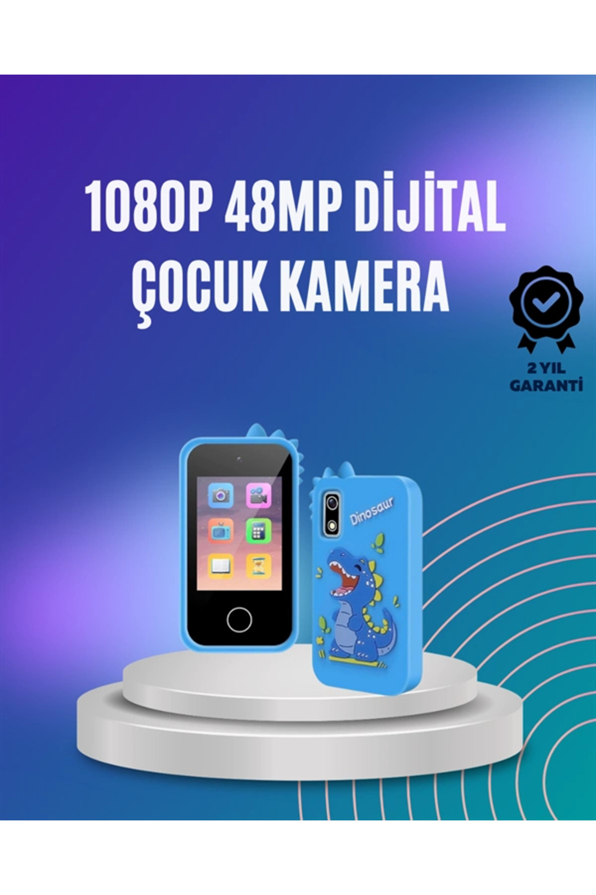 TeknomAVM Çocuklar İçin Kullanımı Kolay Dijital Kamera – Basit Arayüz ile Bağımsız Öğrenme Deneyimi