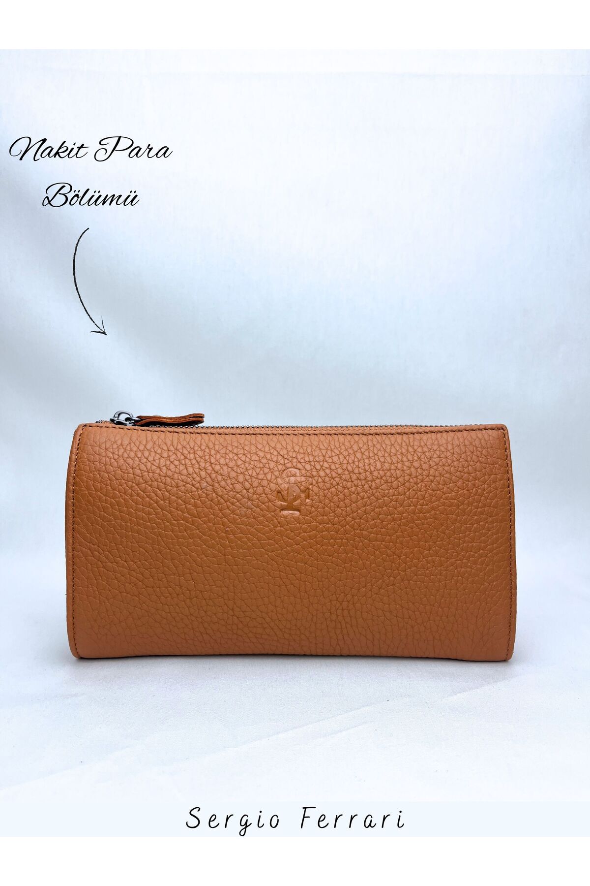 Sergio Ferrari Hakiki Deri Clucth Çanta | Çok Bölmeli Gerçek Deri Erkek El Çantası Cüzdan Clutch Çanta