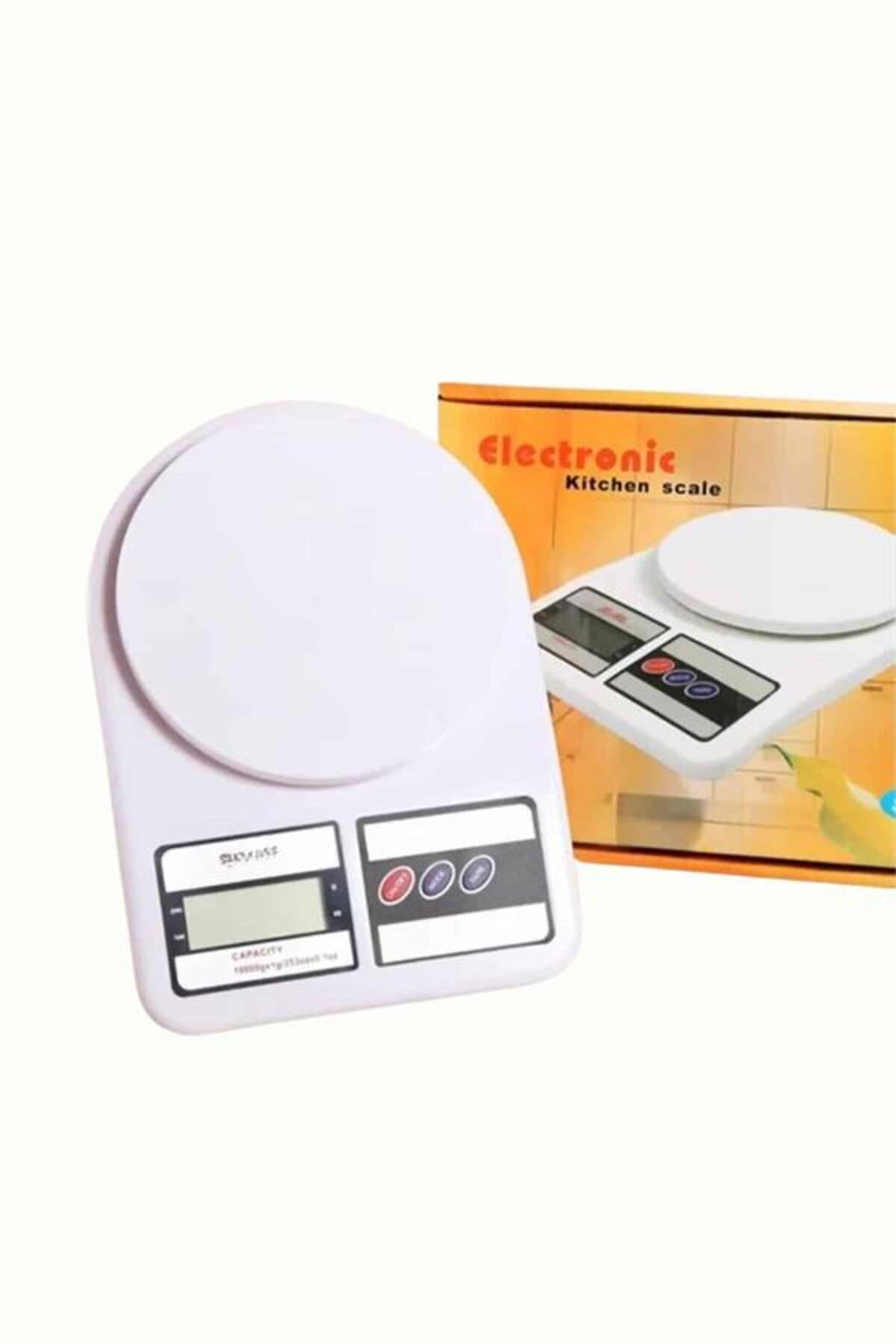 TEKNOCEPNET Dijital Hassas 10 Kg Mutfak terazisi tartısı LCD Ekran Mutfak Tartısı - Bs1884-7038