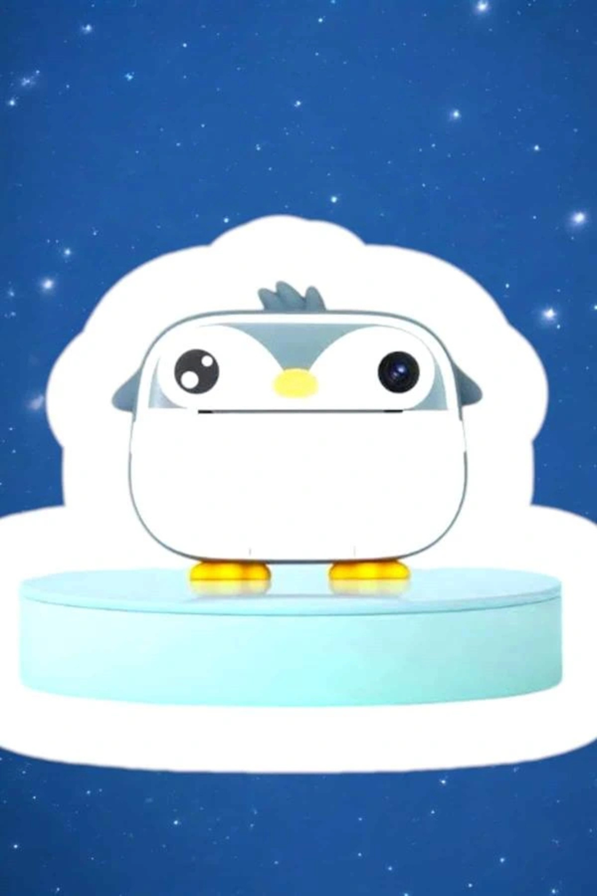 TeknomAVM Çocuklar İçin Özel Fotoğraf Makinesi Printer Kamera Taşınabilir HD