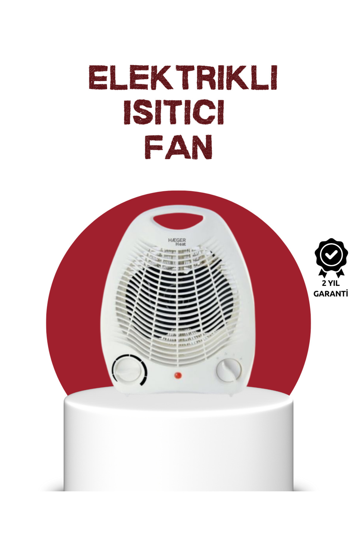 OEM 2000W Taşınabilir Elektrikli Fanlı Isıtıcı – Hızlı Isınma Kompakt Boy - CHTBIL3912-8762