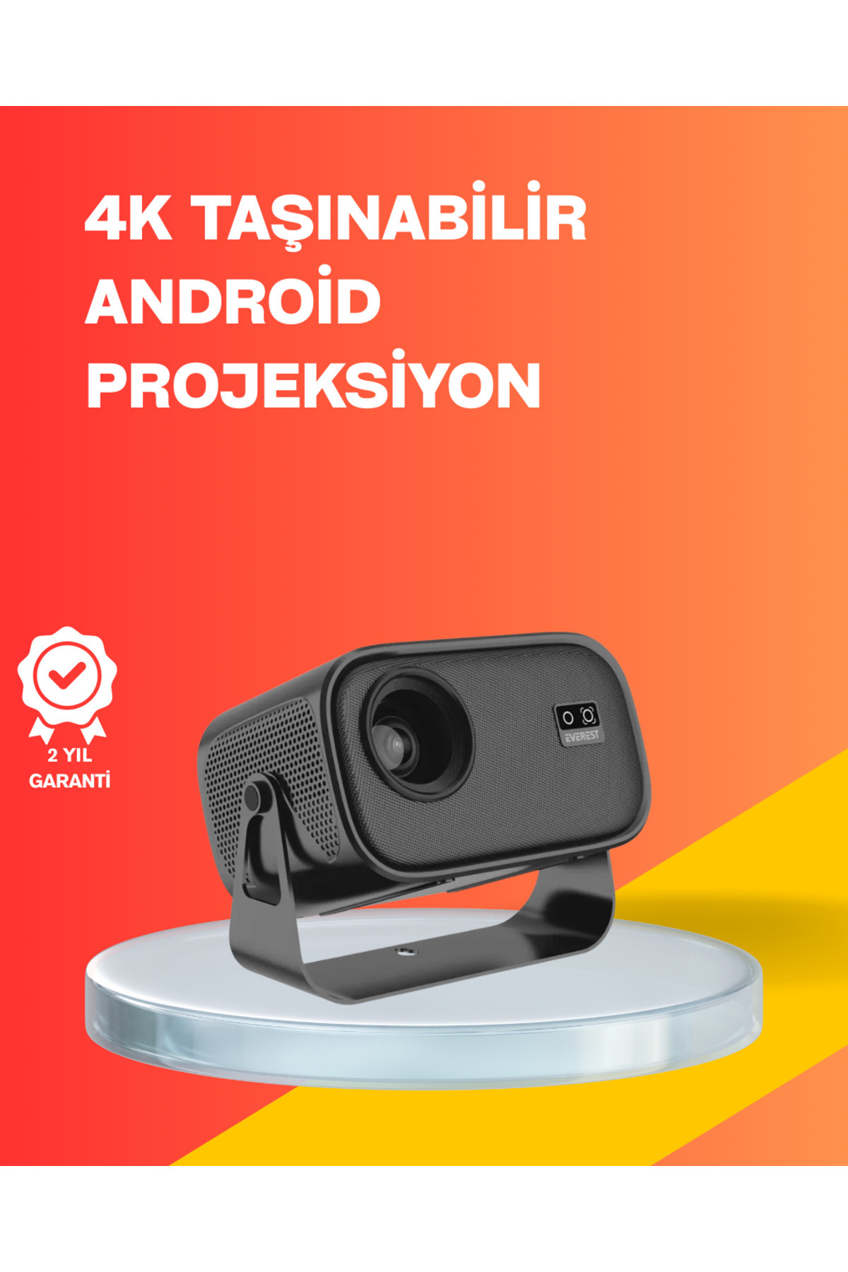 tgzm 4000 Lümen Parlaklık Değerine Sahip Ev ve Ofis Projektör - TGZ5008-5199