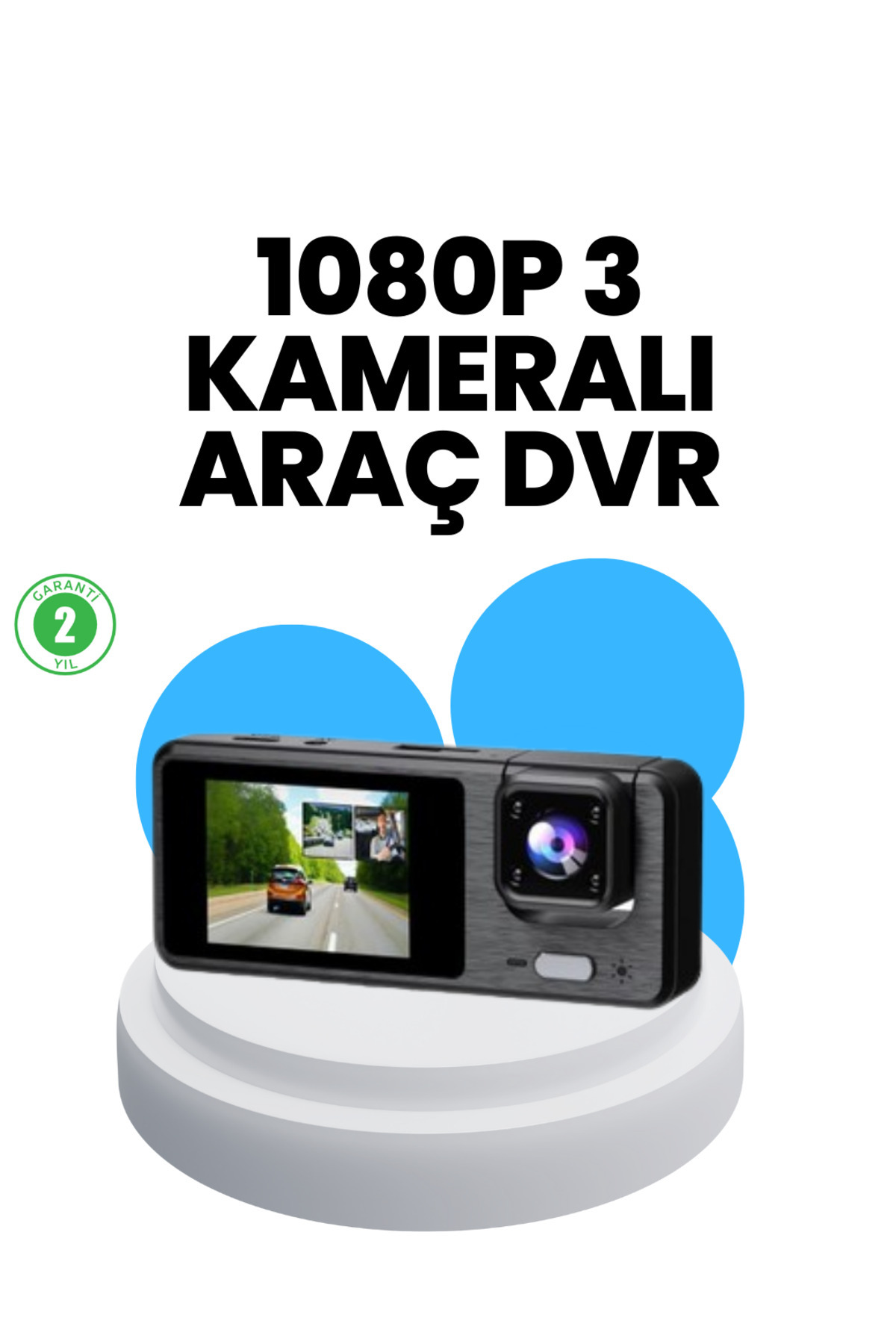 tgzm Geri Görüş Monitörlü Araç Kamerası | 2 İnç Ekran Hareket Algılama - TGZ9062-9879