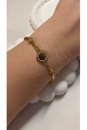 stainless steel Çelik Gold Bileklik