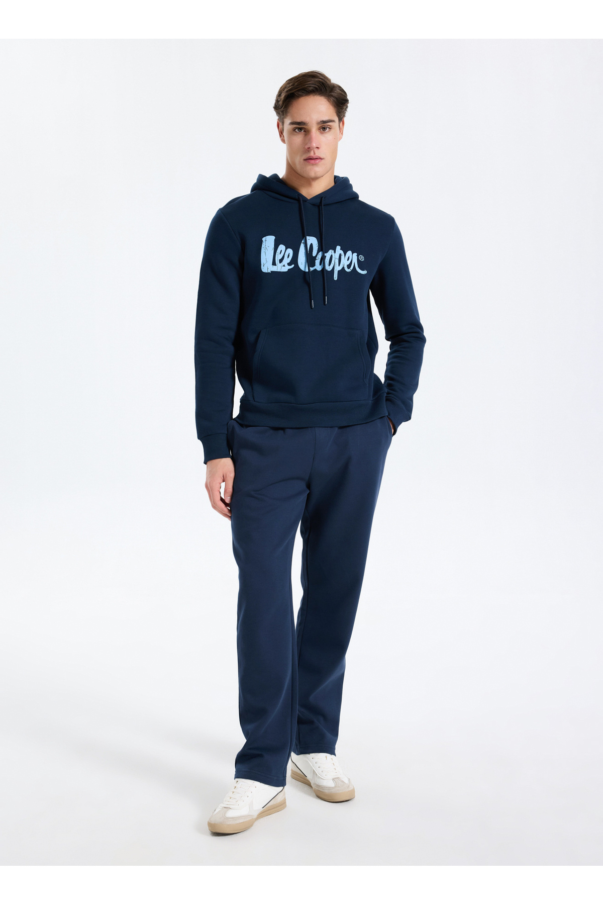 لی کوپر شلوار ورزشی مردانه معمولی فیت سرمه‌ای سرمه‌ای کد ۲۶۱ LCM 227003 JAVIER NAVY BLUE