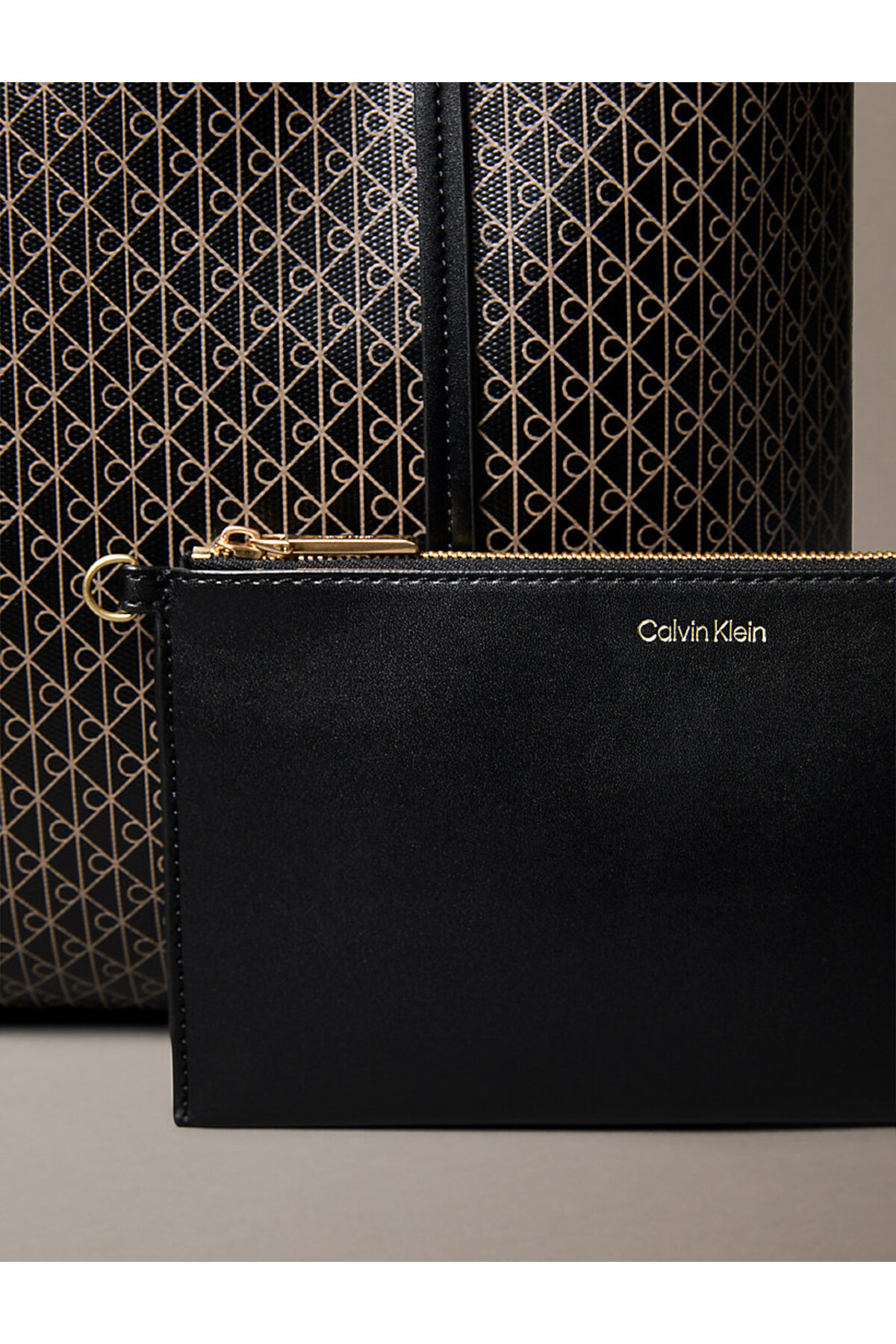 Calvin Klein Kadın Siyah Tote Bag görsel 4
