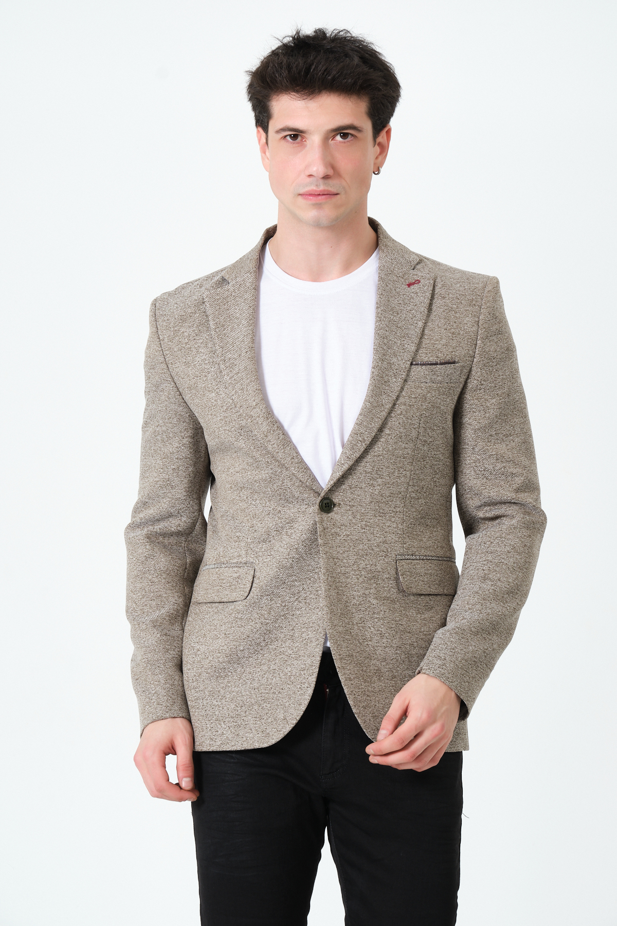 VALUE FASHION  Erkek Ceket, Slim Fit Astarlı Spor Şık Ceket - Görsel 3