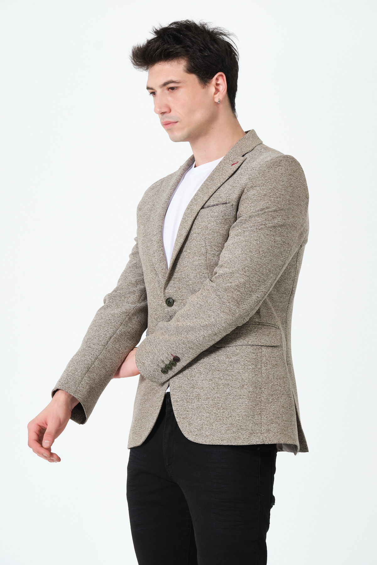 VALUE FASHION  Erkek Ceket, Slim Fit Astarlı Spor Şık Ceket - Görsel 5