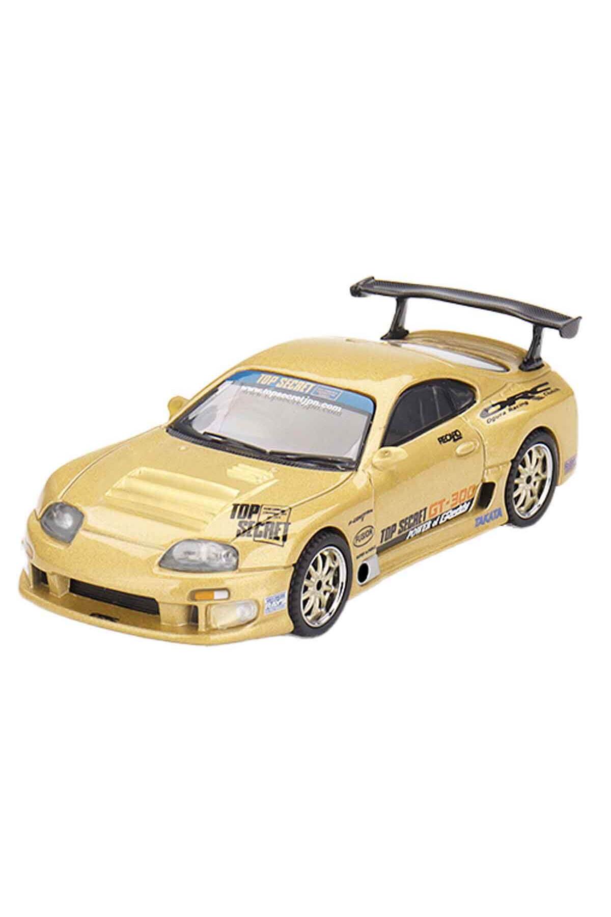 mini gt 1:64 Toyota Supra A80 Top Secret GT-300 Top Secret Gold