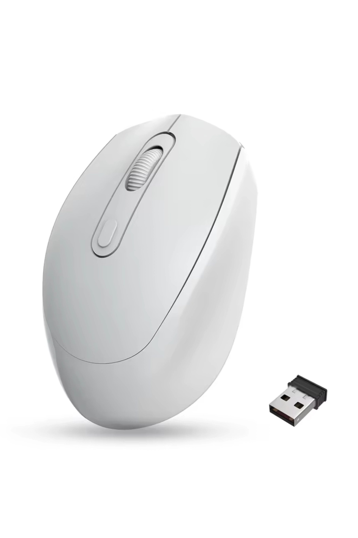 yollayenilensin PG-9015 Şarjlı Sessiz Kablosuz Mouse – Bluetooth 2.4G Çift Modlu Ofis Laptop PC Uyumlu