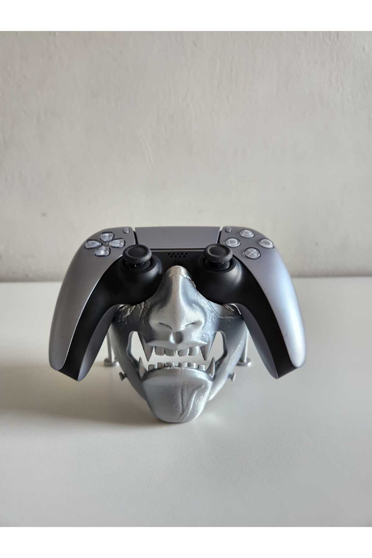 Lizard Gümüş Renk Ghost Kol Tutucu Stand Joystick Standı Ps4 / Ps5 Playstation Standları
