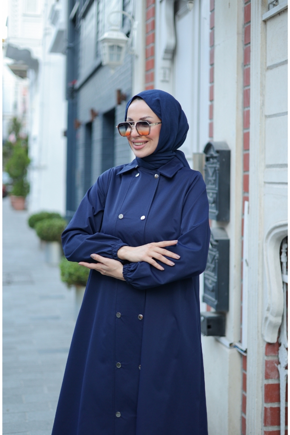 KADEEM  Nevin Gabardin Kap - 422537 - Görsel 2