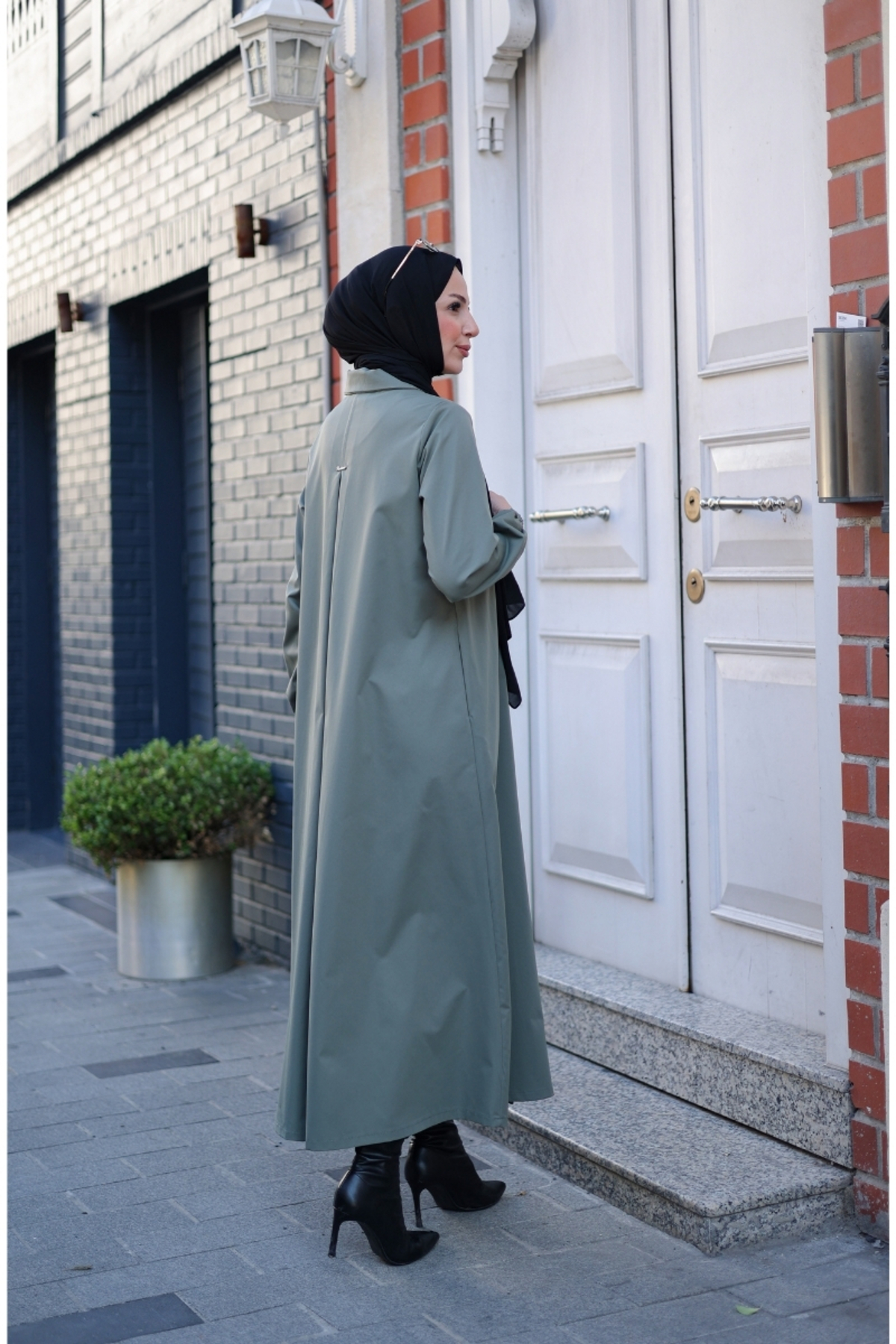 KADEEM  Nevin Gabardin Kap - 422537 - Görsel 3