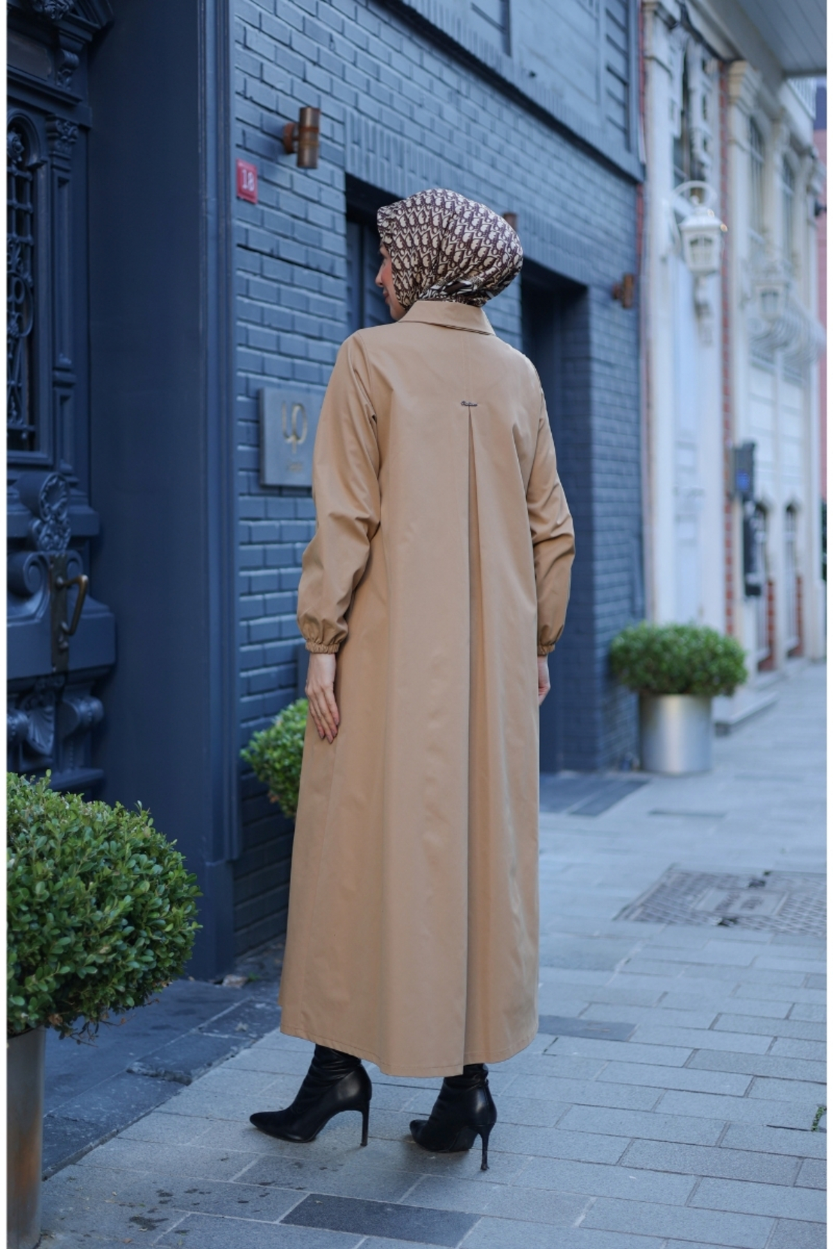 KADEEM  Nevin Gabardin Kap - 422537 - Görsel 4