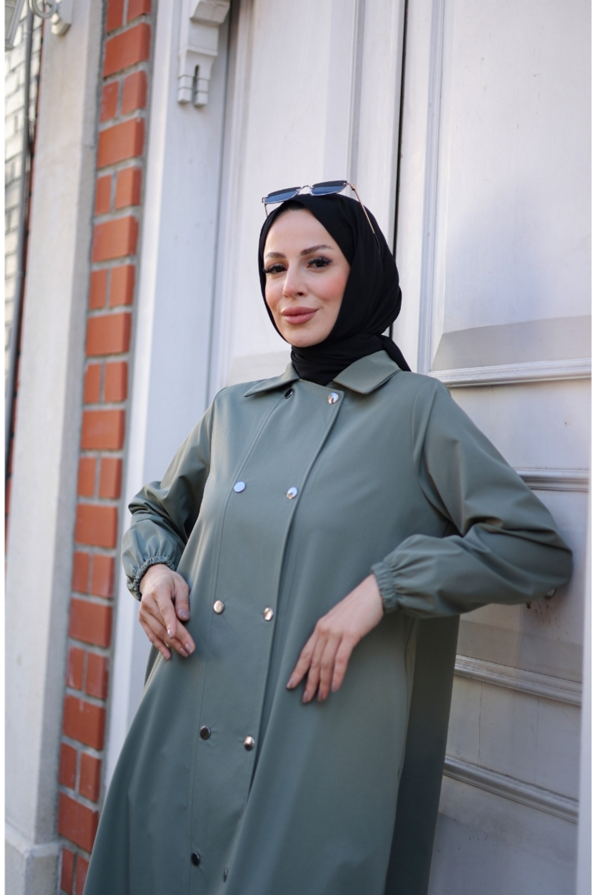 KADEEM  Nevin Gabardin Kap - 422537 - Görsel 2